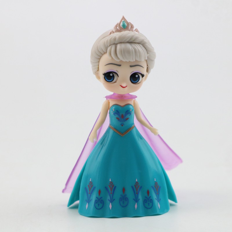 Set 6 búp bê thay váy 12cm- Elsa