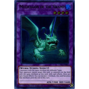 Thẻ bài Yugioh - TCG - Mudragon of the Swamp / CT15-EN005'