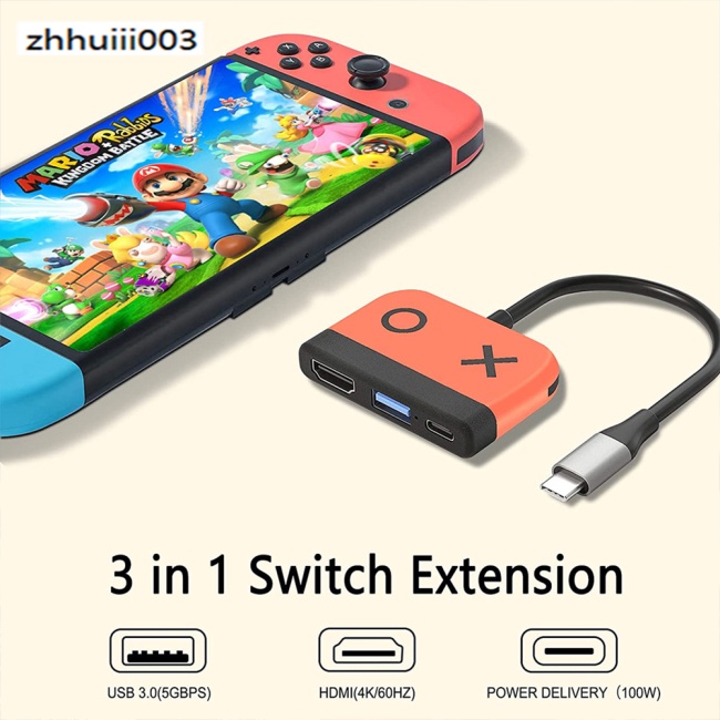 Đầu Chuyển Đổi Usb Type-c Sang Hdmi Cho Máy Chơi Game Nintendo Switch