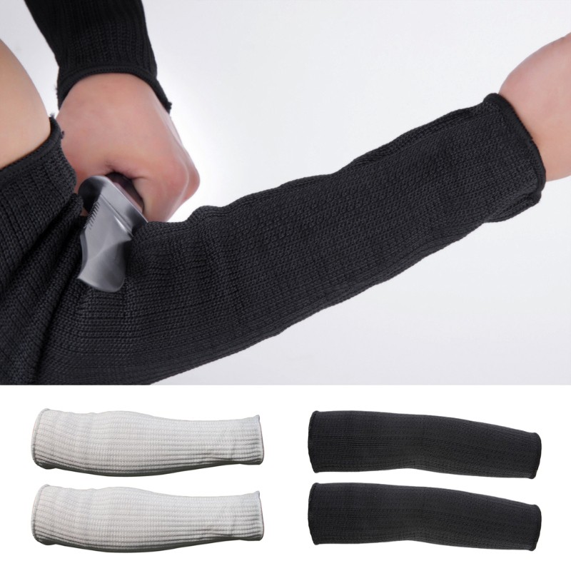 Đôi bao cánh tay bảo hộ lao động chống cắt an toàn khi gia công