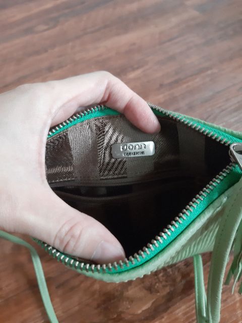 Túi đeo chéo size mini. Da thật