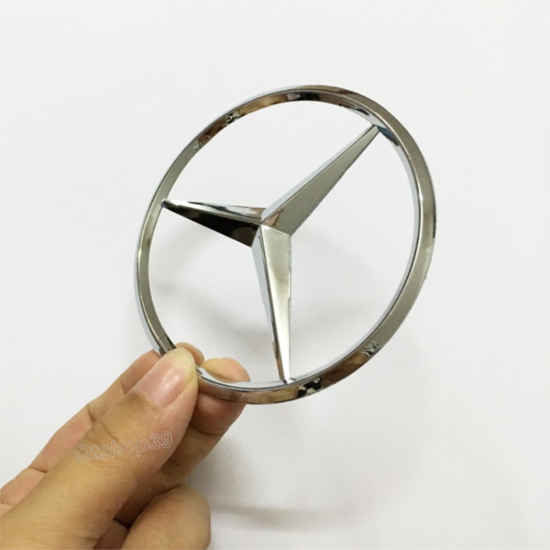 Logo cốp sau xe Ô tô dùng cho các dòng xe Mercedes 90mm