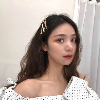 Kẹp tóc nơ phong cách hàn quốc dễ thương
