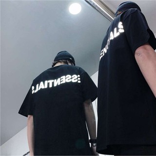 Áo thun  ❤Có size phản quang tay lỡ unisex ESSENTIALS