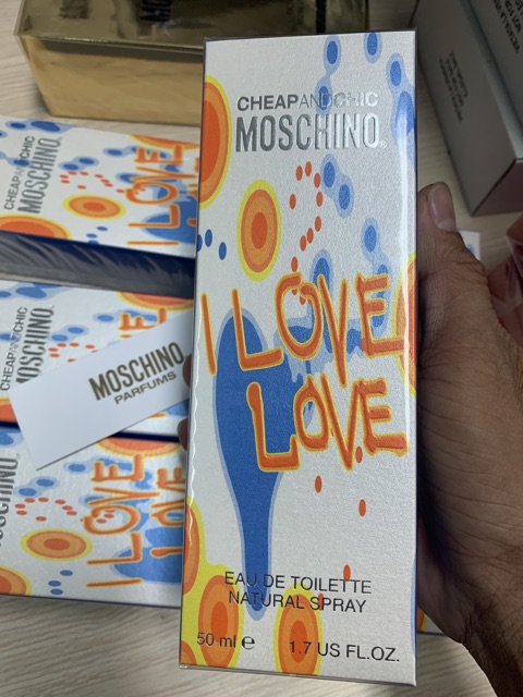 Nước hoa nữ moschino i love love 50ml full seal SALE !