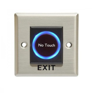 Nút exit cảm ứng hồng ngoại inox hình vuông PBK-812