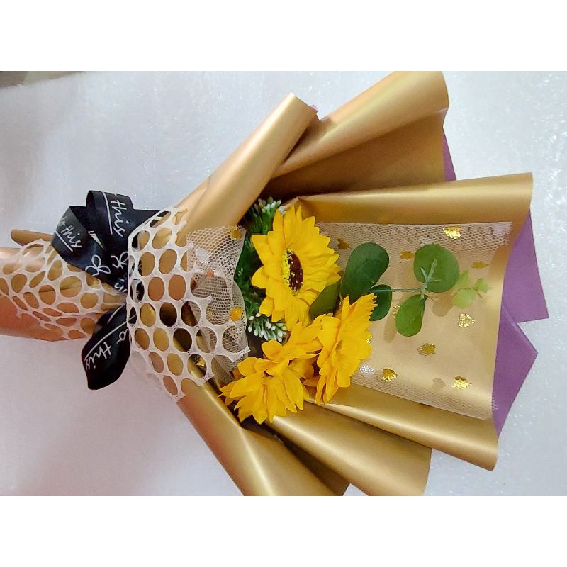 Hoa sáp hướng dương 3 b