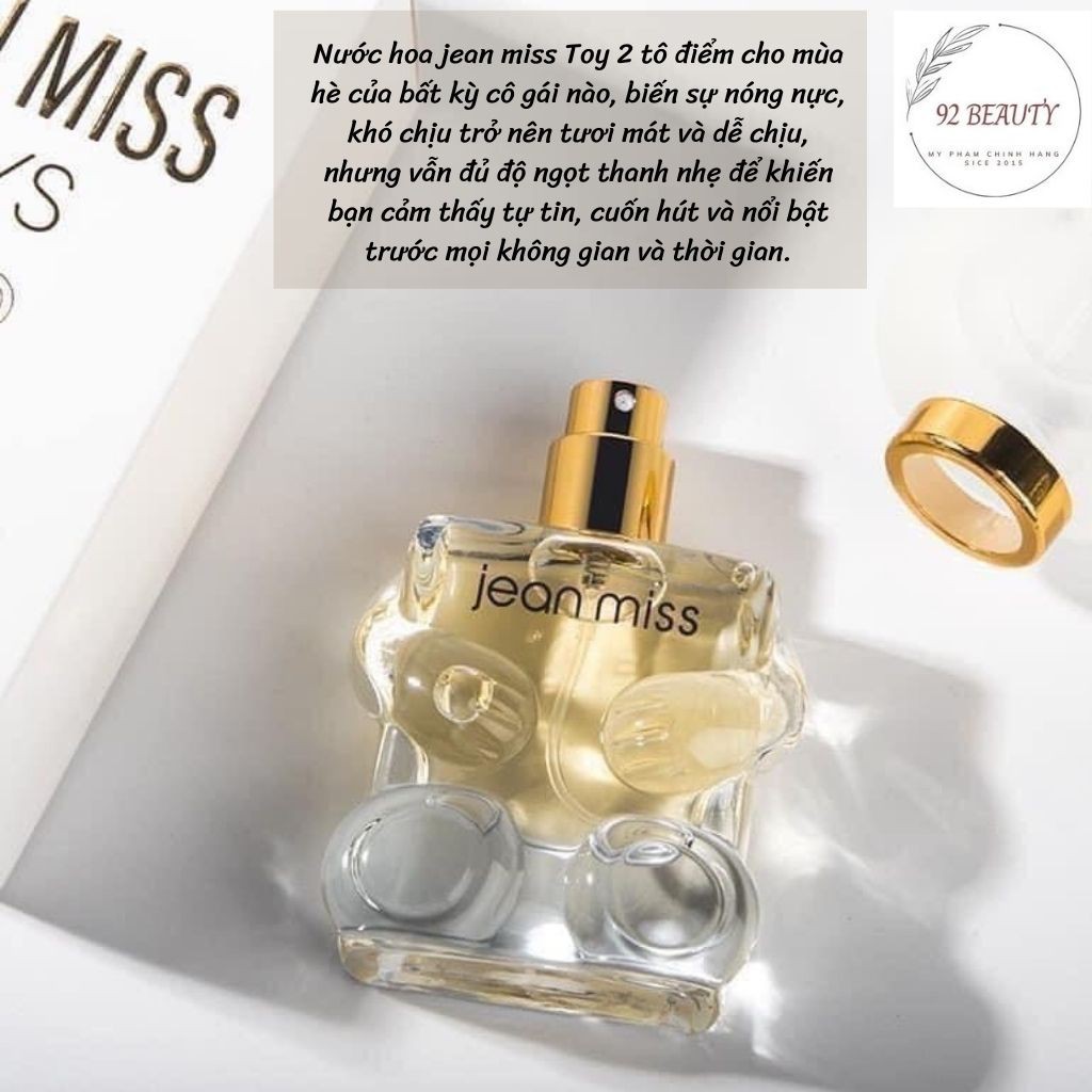 Nước hoa nữ Jean Miss Toy 30ml phiên bản bé nhỏ ngọt ngào hàng nội địa