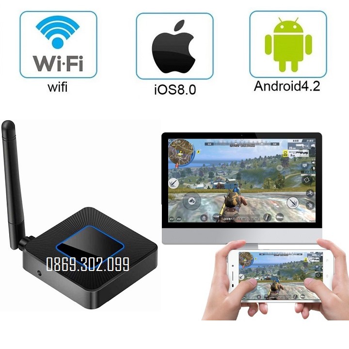 Thiết bị HDMI Không dây Dongle Wifi Q4