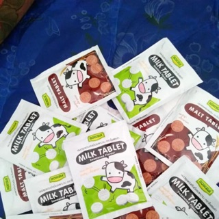 Kẹo bò sữa Milk & Malt Tablet Roscela Thái 13k/1 gói