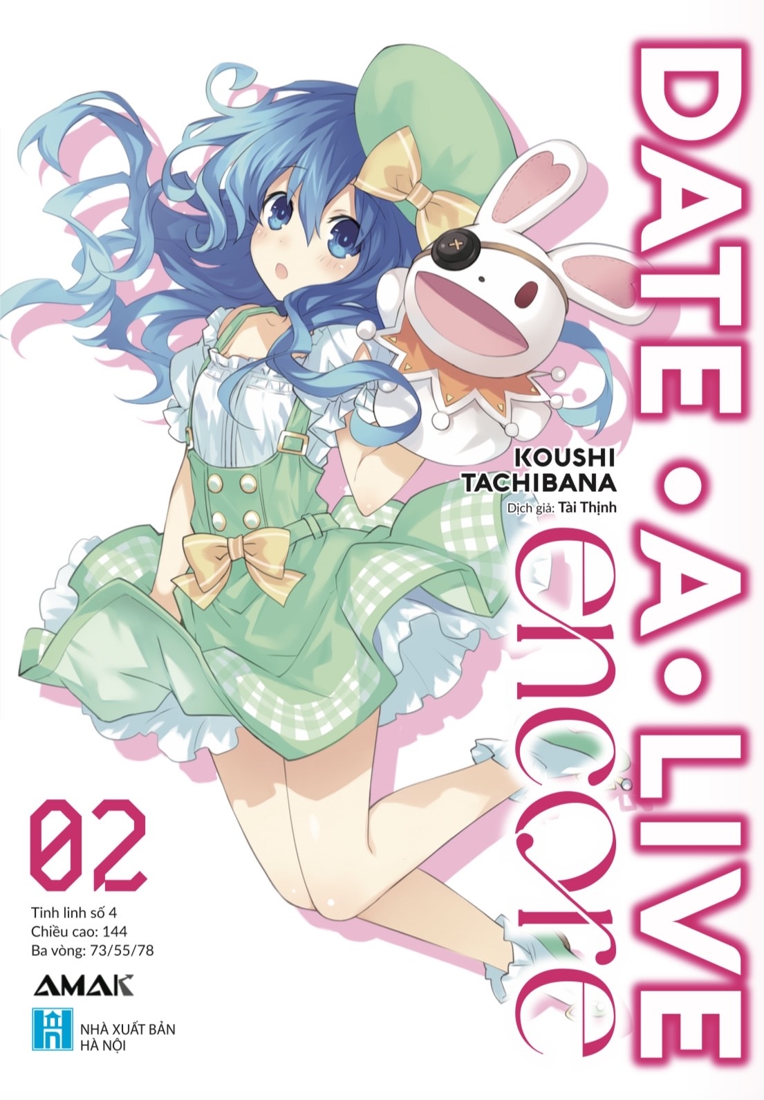 Sách Date A Live Encore - Tập 2 - Tặng Kèm Bookmark Bế Hình + Postcard + Mini Artbook