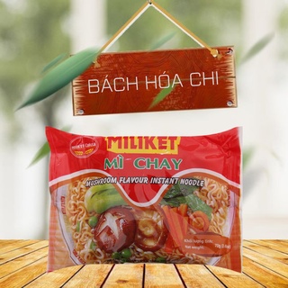 Thùng 30 gói Mì chay Miliket gói 70g