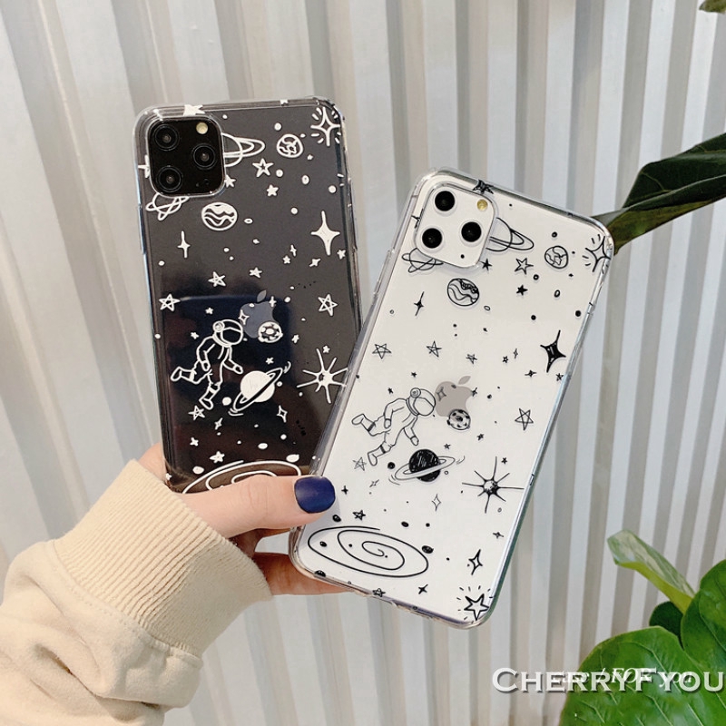 Tide Brand NASA Space Agency Transparent Slim Soft TPU Cases for IPhone 11 Pro Max7 8 Plus X XS Max XR