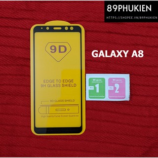 Dán cường lực phủ màn hình Samsung Galaxy A8