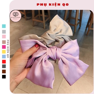 Kẹp tóc nơ màu pastel nữ tính KEP31