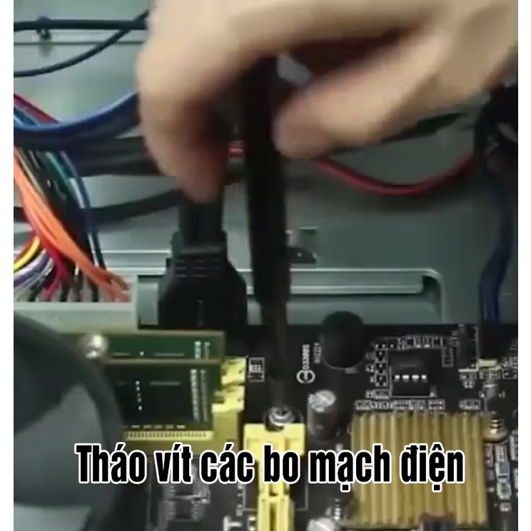 Tô Vít Sửa Điện Thoại, Bộ Tua Vít Nam Châm Mở Lap Top, Sửa Đồ Điện Tử Đa Năng 25 món