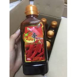 Tinh dầu ớt cay capsaisin 550g Hàn Quốc