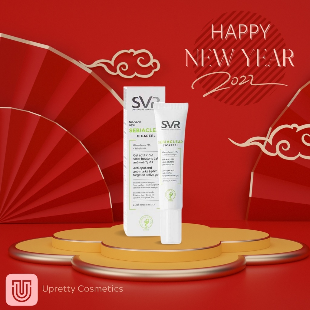Gel Chấm Mụn SVR Sebiaclear Cicapeel 15ml