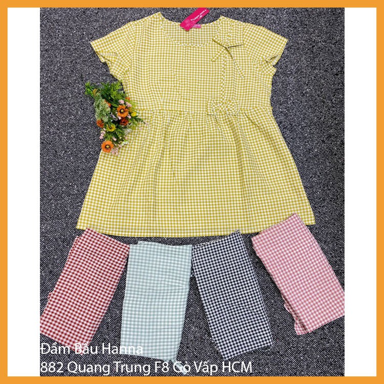 [Size 40-70kg] Áo bầu công sở dễ thương 100% sợi cotton mềm mát thấm mồ hôi may đẹp cẩn thận tỷ mỉ