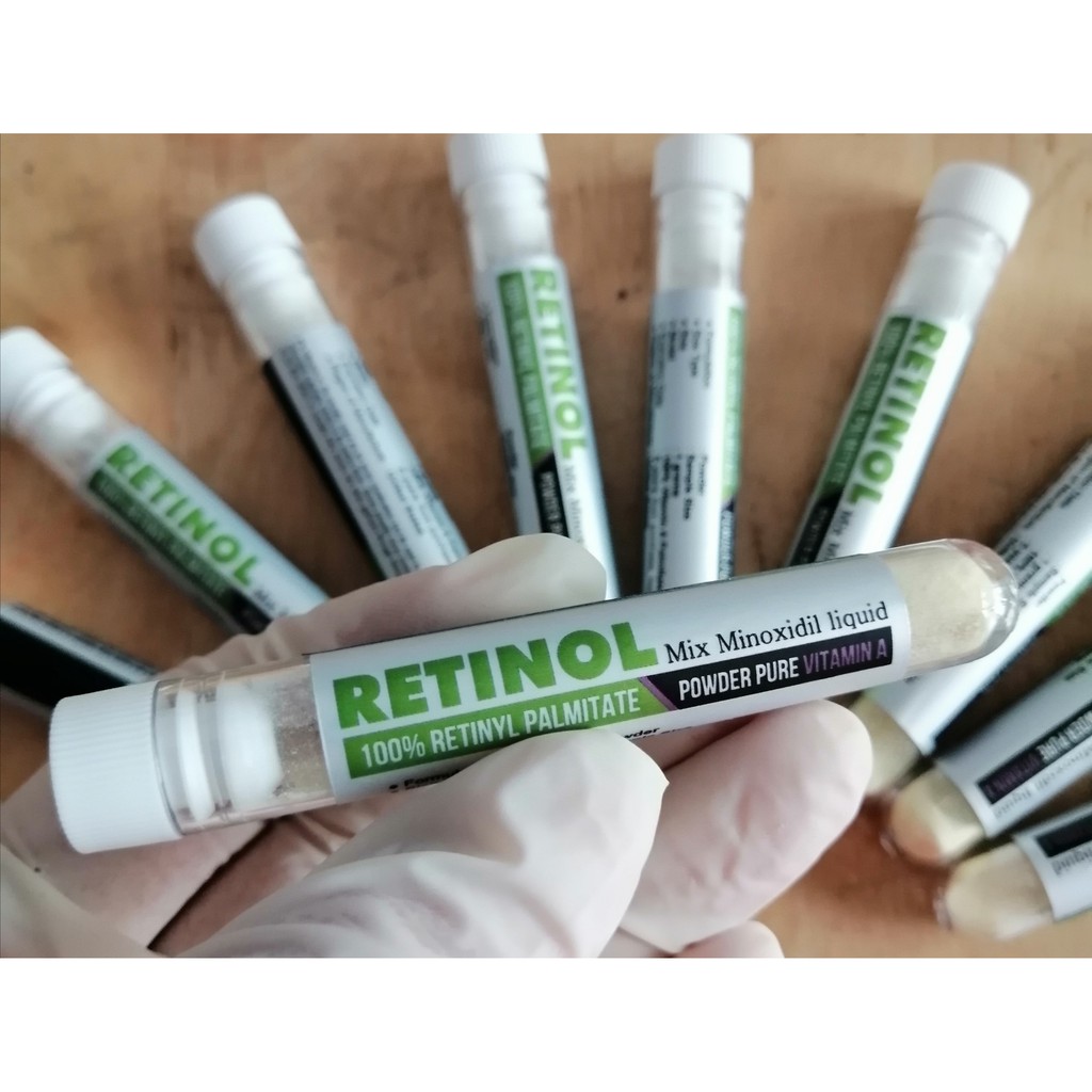 Retinol Mix Minoxidil Hổ Trợ Mọc Râu, Tóc