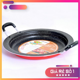 Chảo nướng - chảo chiên sumio đế bằng cao cấp 28cm