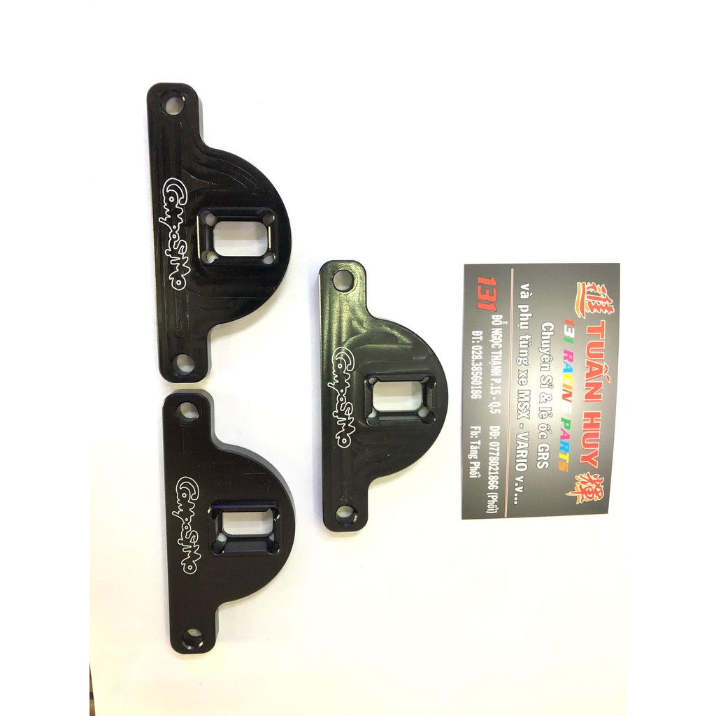 Pass bắt báo số bảo vệ đầu báo số và đẹp hơn cho các xe ghi đông trần Fz 150  Msx 125  , Tnt125 , Demons 110 , Agusta