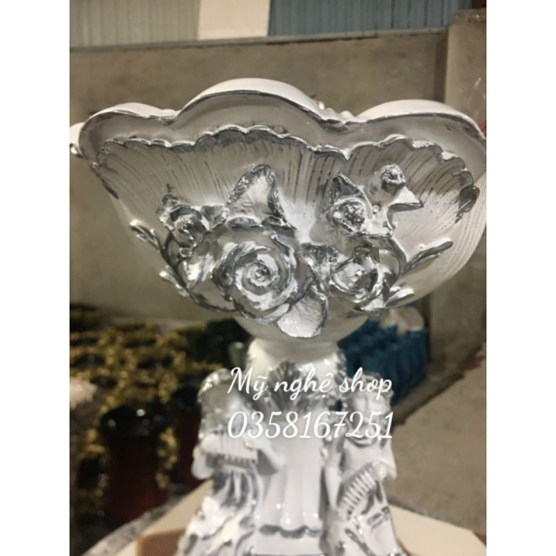 Thiên thần đứng số 6 Bình hoa composite