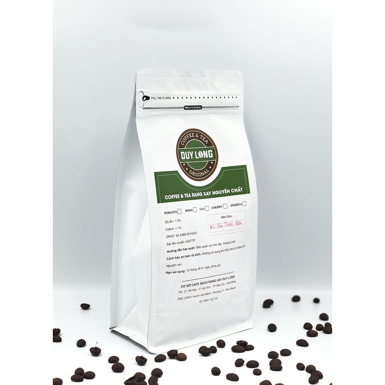 Cafe pha phin Gu đậm thơm Duy Long, thơm ngon từng giọt cafe.