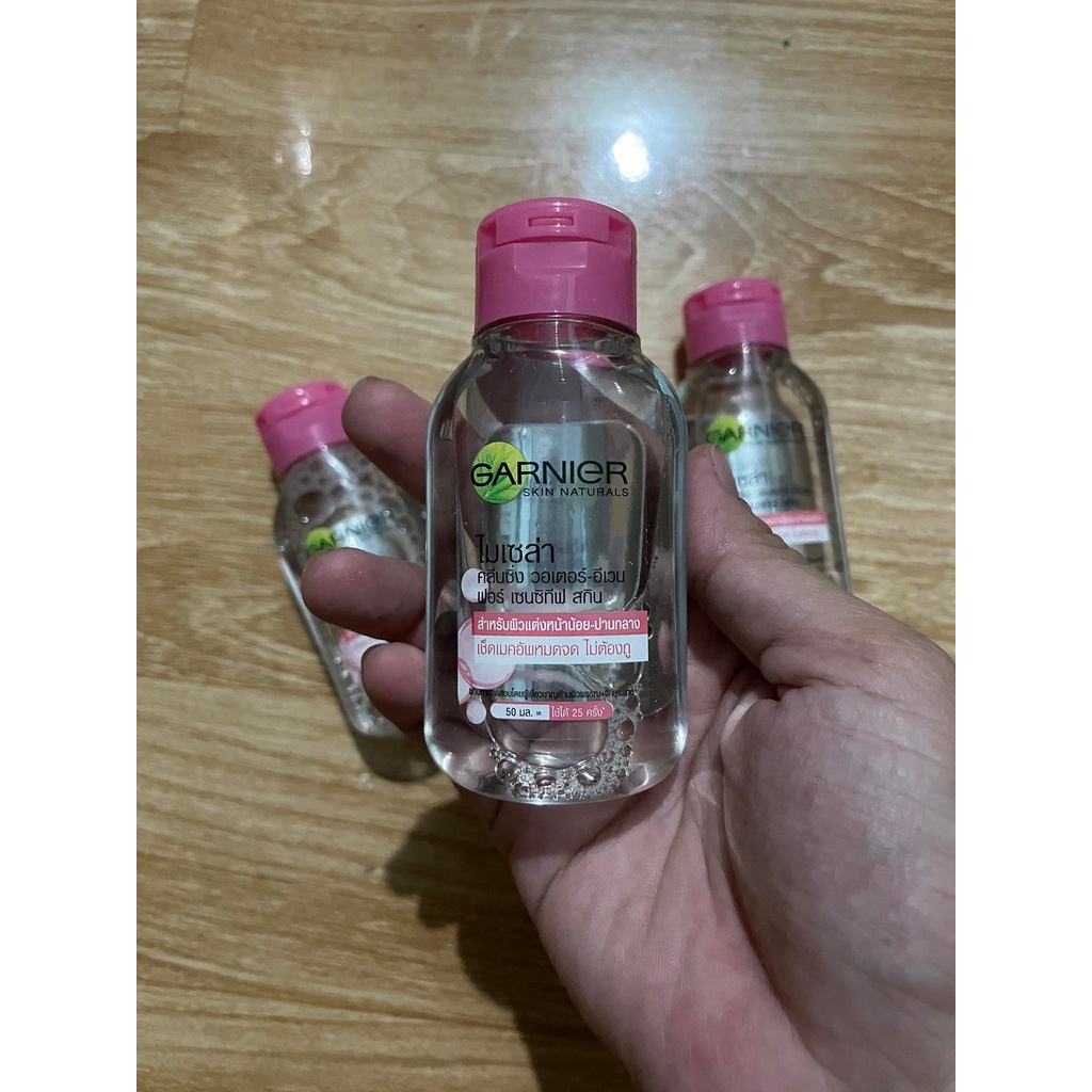 Nước tẩy trang Garnier cho da nhạy cảm chai 50ml