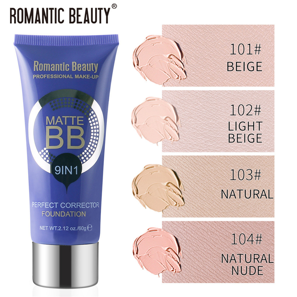 (Hàng Mới Về) Kem Nền Bb Dạng Lỏng Che Khuyết Điểm Thương Hiệu Romantic Beauty | BigBuy360 - bigbuy360.vn