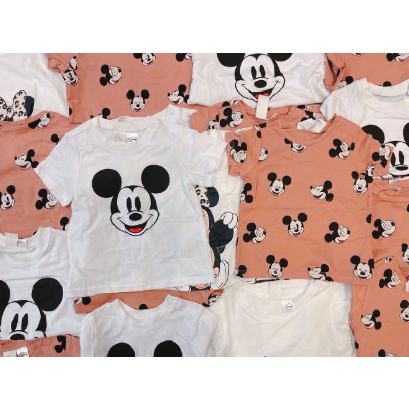 Áo phông Hm Mickey dư xịn bé trai bé gái siêu đẹp