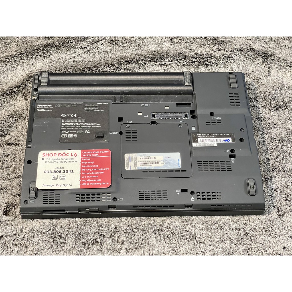 Laptop Lenovo Thinkpad X201i Core i5 M430 2.27GHz / RAM 4GB / HDD 256GB | BigBuy360 - bigbuy360.vn