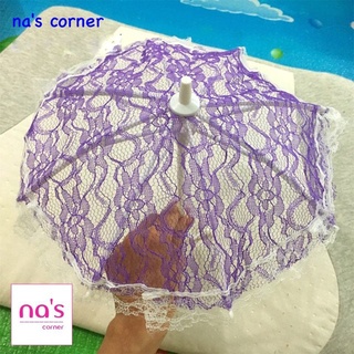 Dù mini ren cho búp bê Barbie 27cm