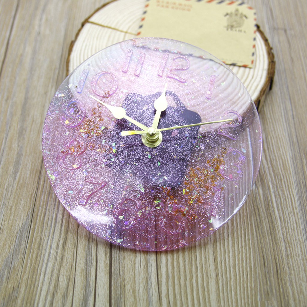 Khuôn silicon làm đồ trang sức hình đồng hồ sáng tạo