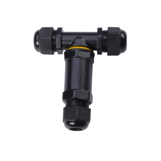 Cút nối dây điện chữ T chống nước IP68 M684
