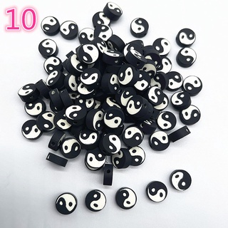 Set 30 Hạt Đất Sét Polymer 10mm Dùng Làm Trang Sức Thủ Công