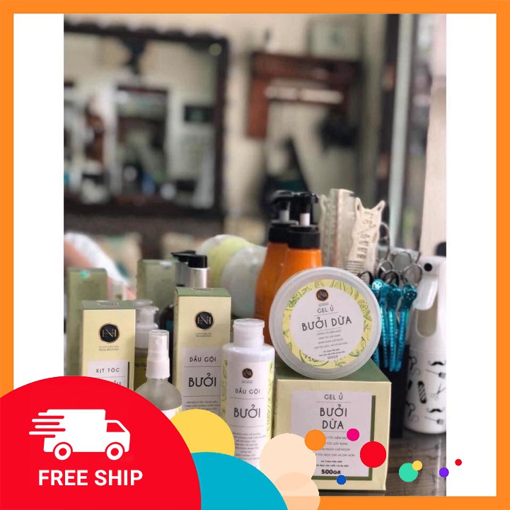 Bộ bưởi 4 món chăm sóc tóc nga hoàng | BigBuy360 - bigbuy360.vn