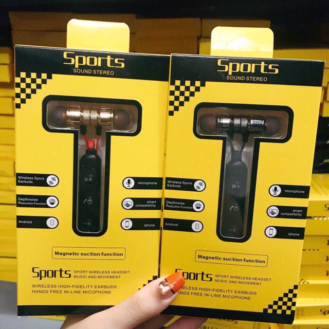 Tai Nghe Bluetooth Sport S8 Âm Thanh Siêu Chất