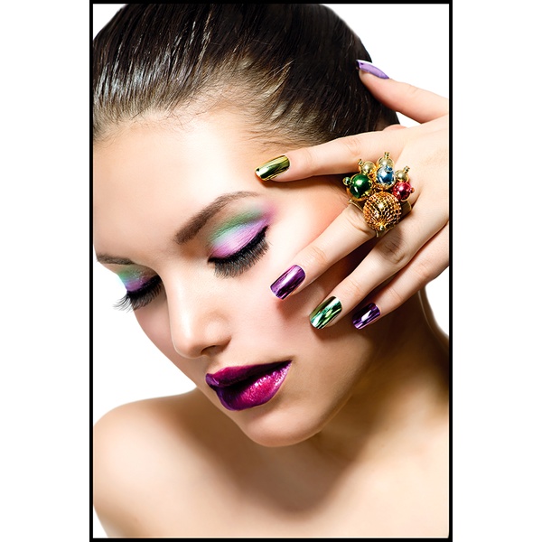 Decal trang trí spa nails tiệm móng nhiều mẫu và kích thước CHẤT LƯỢNG CAO