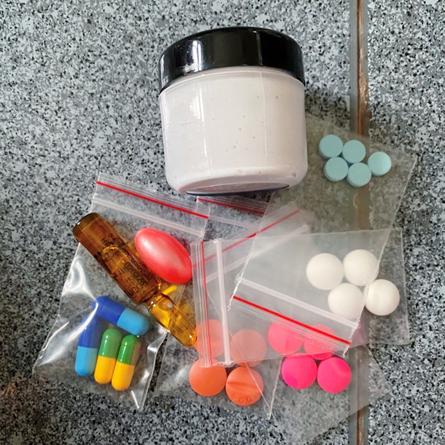 Combo set kích tẩy viên đủ loại