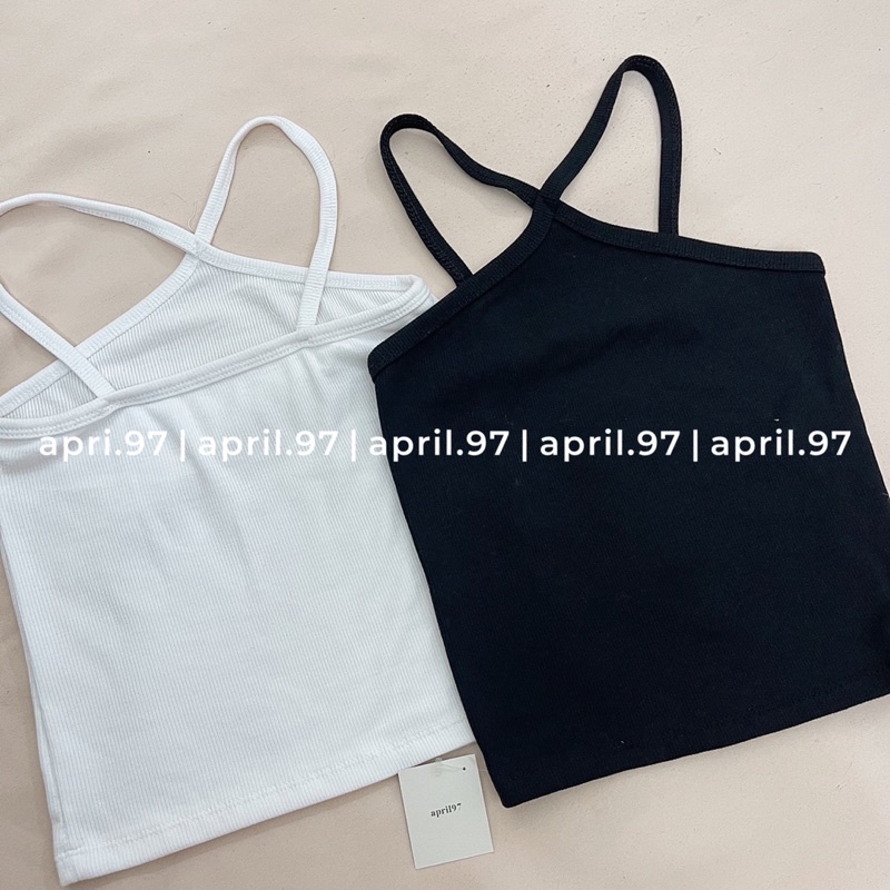 Áo croptop dây chéo cổ sexy