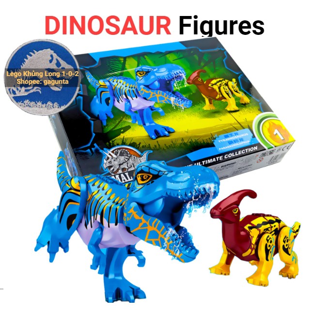 Lego Khủng Long T-rex Indominus 2020 Nhiều Chủng Loài Hãng Lele