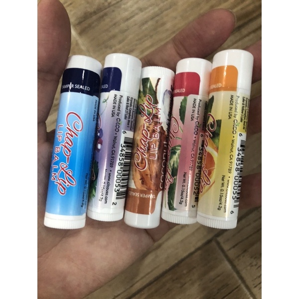 Son dưỡng môi Chaplip-dòng cạnh tranh với chapstick