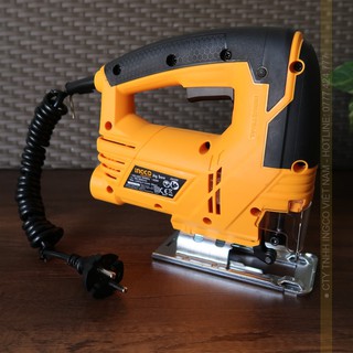 Máy cưa lọng INGCO JS6508 650W tốc độ không tải 800-2800rpm khả năng cắt gỗ 80mm thép 8mm 4 nhịp cắt