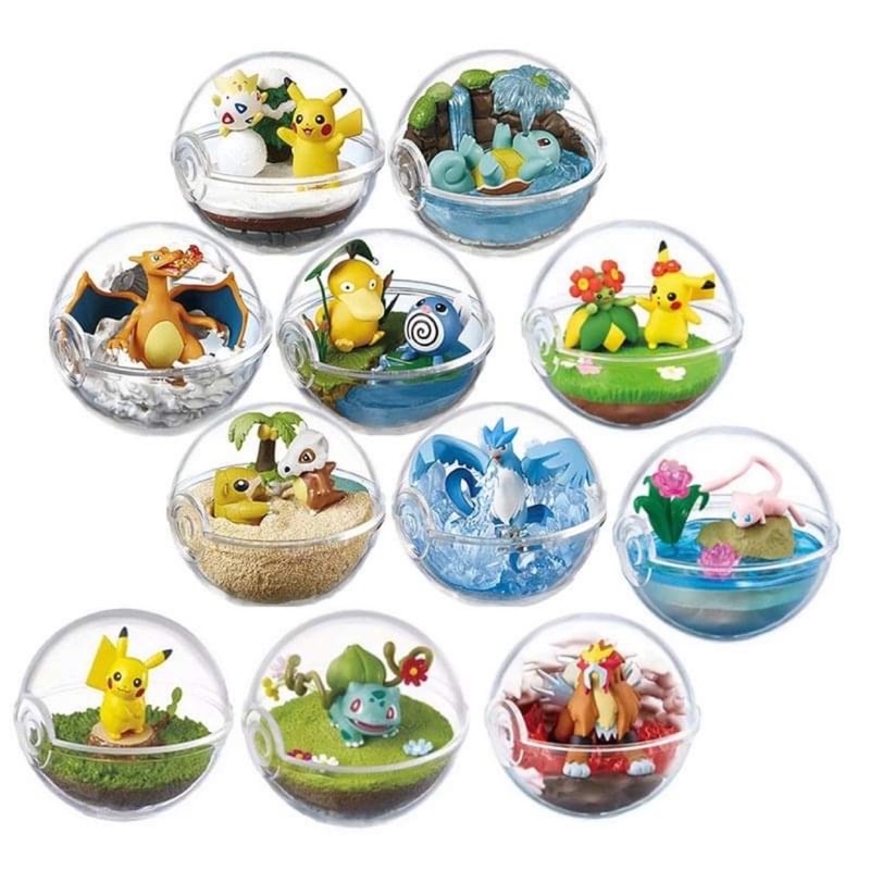 Quả cầu pha lê Elf Ball Pokemon trang trí