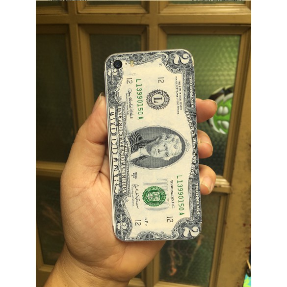 Skin Dán tiền Đô các dòn iphone