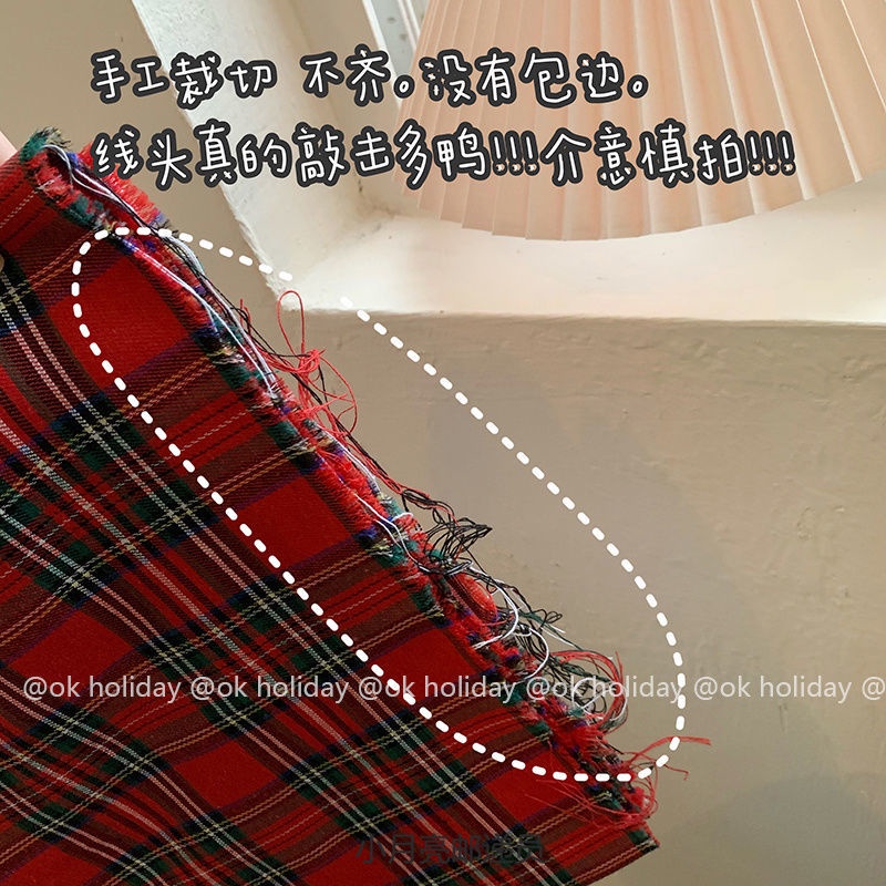 Khăn trải bàn họa tiết ca rô đỏ/ hồng phong cách Pháp trang trí nhà hàng