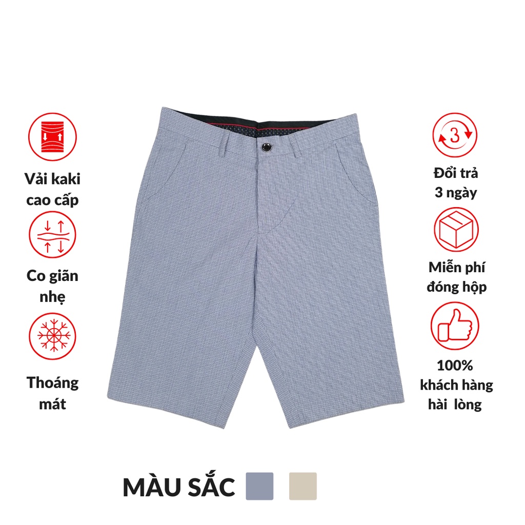 Quần short nam, quần đùi nam vải kaki cao cấp, thấm hút mồ hôi, mẫu sọc nhí trẻ trung, thời trang năm 2022