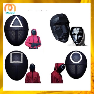 Mặt nạ squid game - mặt nạ trong phim trò chơi con mực hot trend 2021