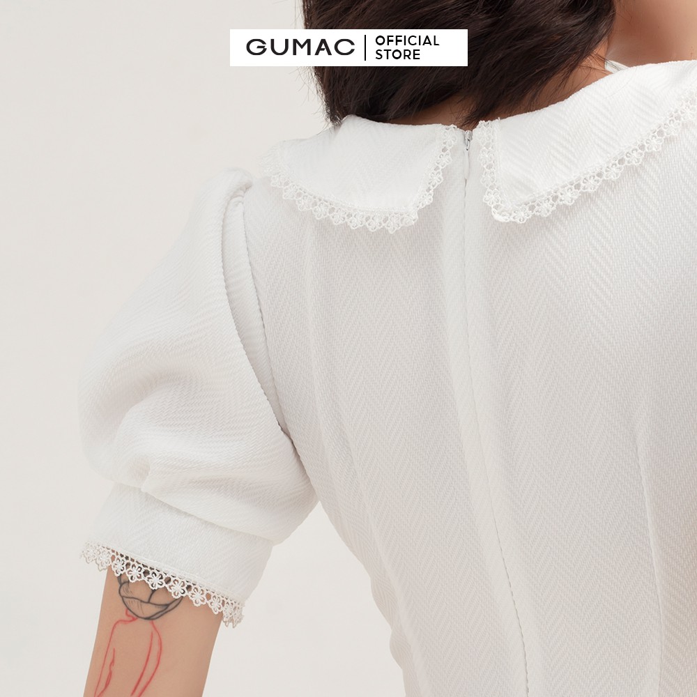 [Mã MABR07062 giảm 8% tối đa 50K đơn từ 249K] Đầm ôm nữ xếp ngực bản eo GUMAC phong cách sang trọng, thanh lịch DB331 | BigBuy360 - bigbuy360.vn